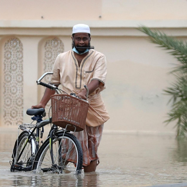 Poplave u Omanu / Ilustracija