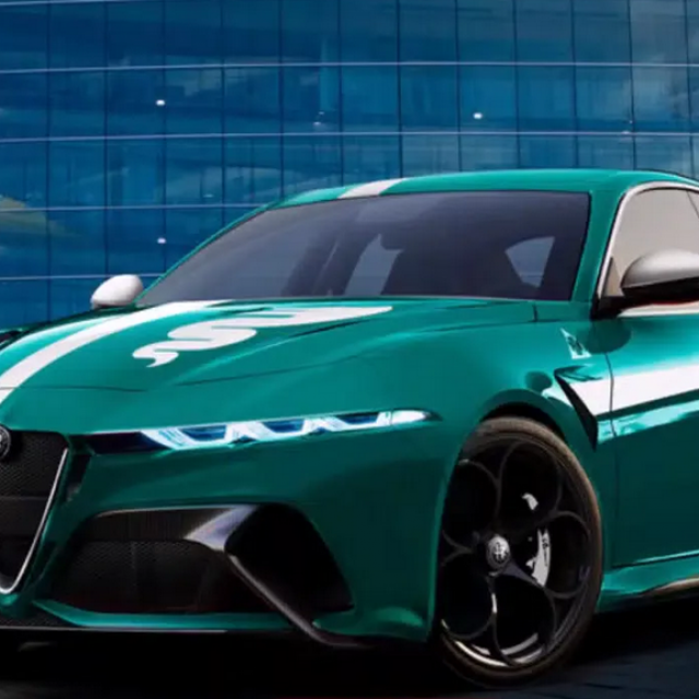 Render Alfa Giulia redizajn