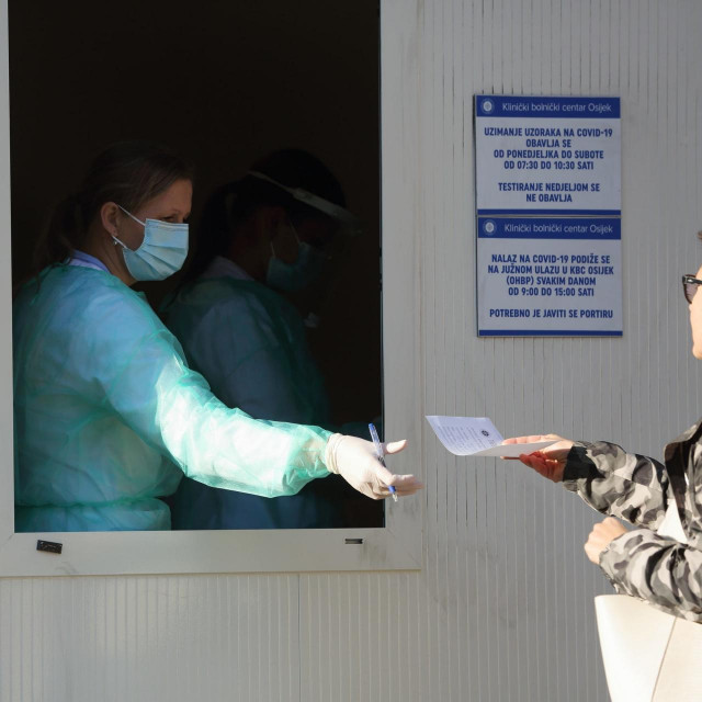 Testiranje na koronavirus, Ilustrativna fotografija