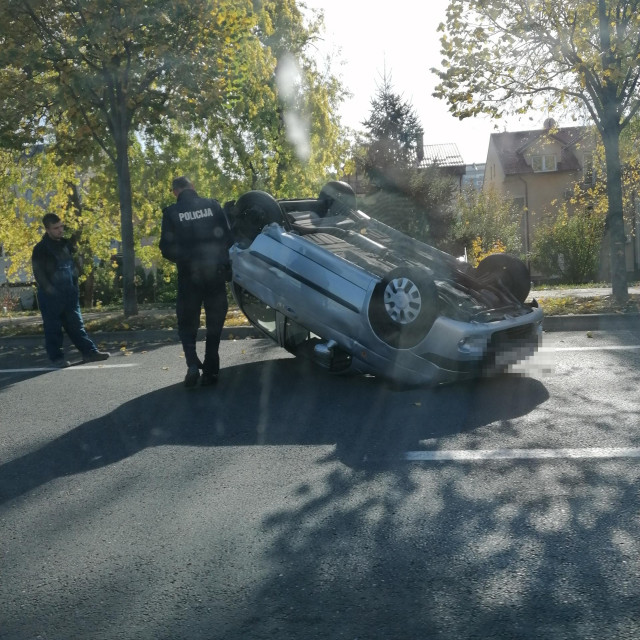 Prometna nesreća na zagrebačkoj aveniji