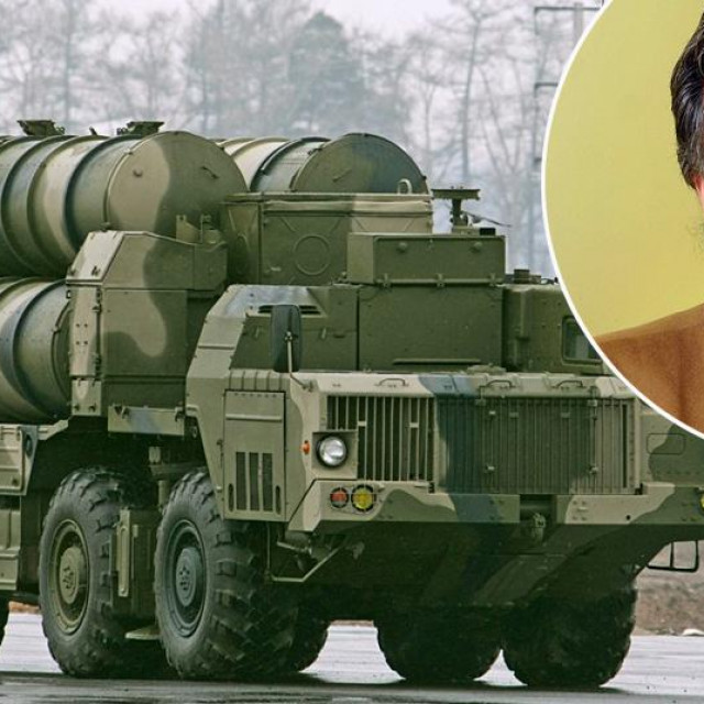 Ilustracija - raketni sustav S-300 i Zvonko Zubak