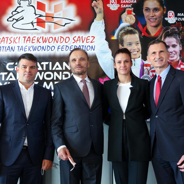 Toni Tomas, Ante Nobilo, Matea Jelić i Dragan Primorac