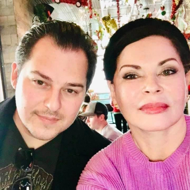 Mirjana Antonović i sin Devin