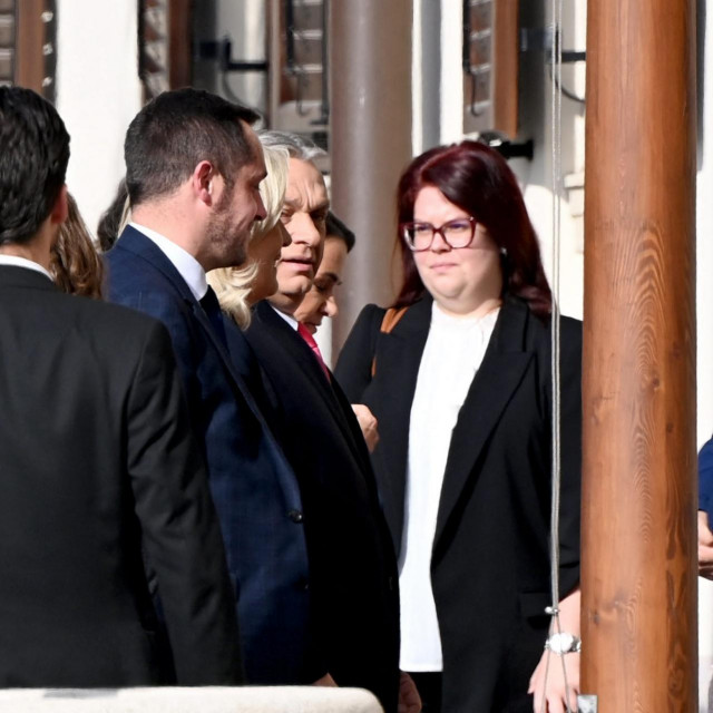 Viktor Orban i Marine Le Pen 