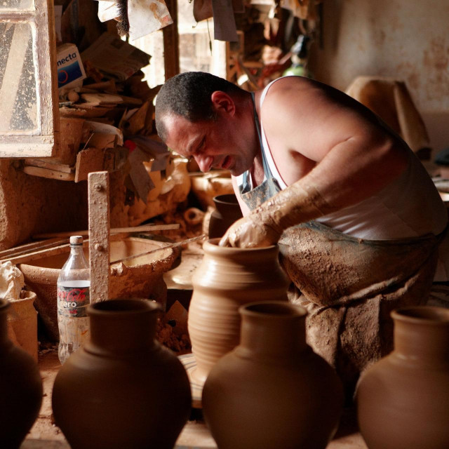 Ilustracija, francuski lončar