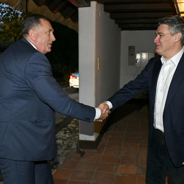 Milorad Dodik i Zoran Milanović
