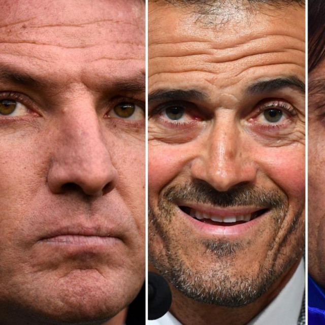 Erik Ten Hag, Brendan Rodgers, Luis Enrique, Antonio Conte i Zinedine Zidane