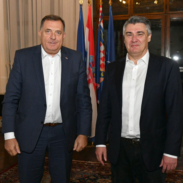 Milorad Dodik i Zoran Milanović