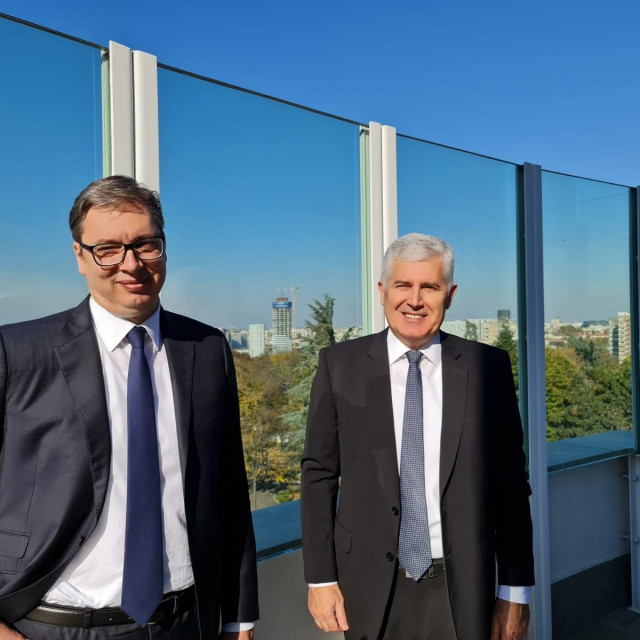 Aleksandar Vučić i Dragan Čović