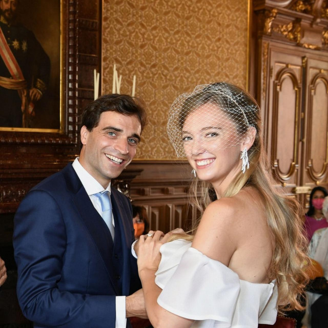 Eleonore Jelena von Habsburg i Jerome d’ Ambrosio