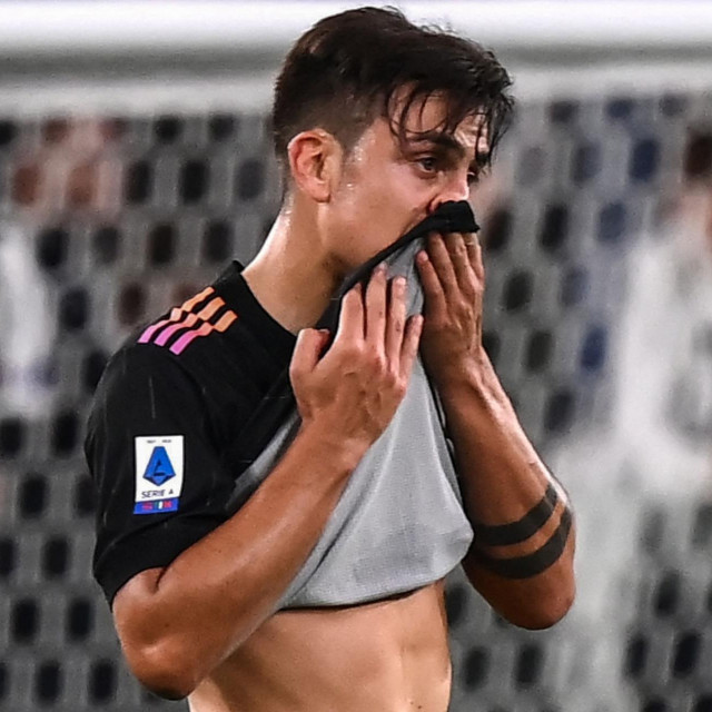 Paulo Dybala potišten nakon utakmice