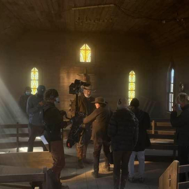 Posljednja fotografija sa seta