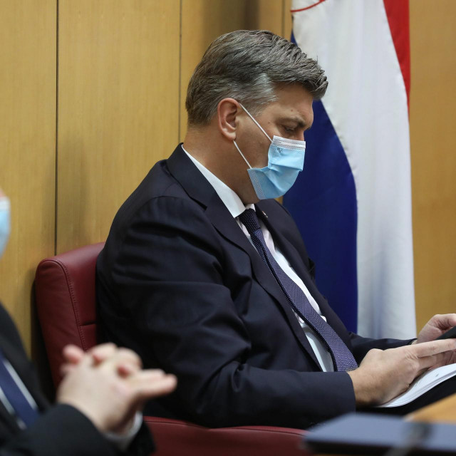 Premijer Andrej Plenković u Saboru