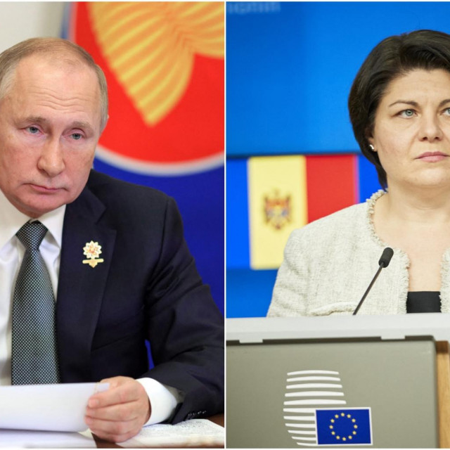 Vladimir Putin/Natalia Gavrilita