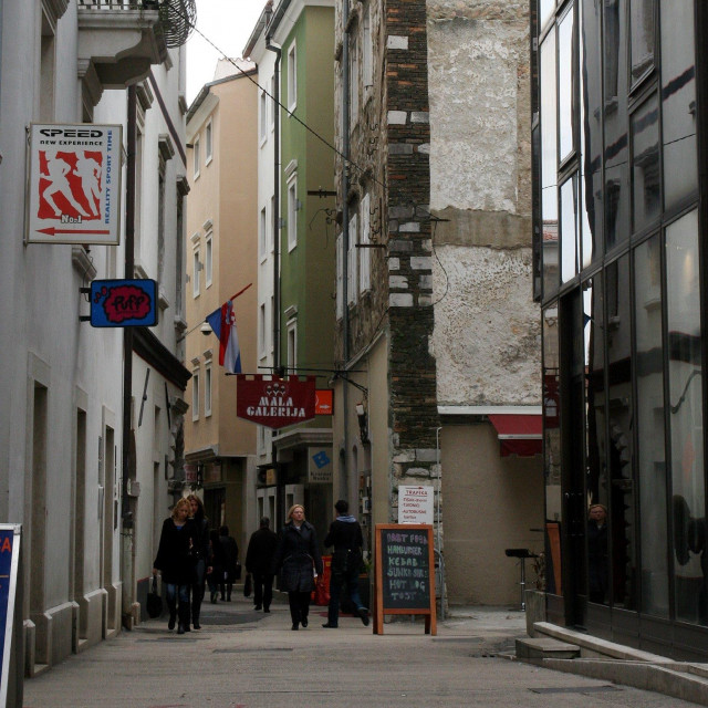 Ilustracija/Užarska ulica u riječkom Starom gradu