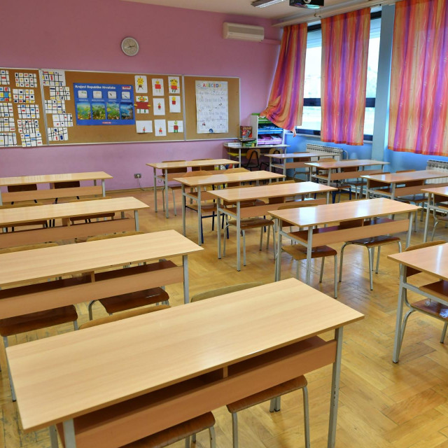 Prazna učionica, ilustrativna fotografija