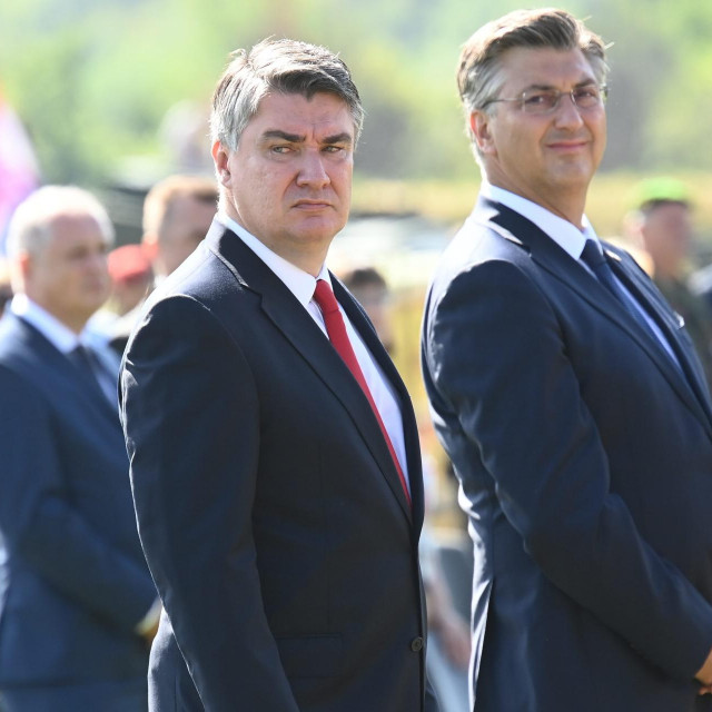 Zoran Milanović i Andrej Plenković