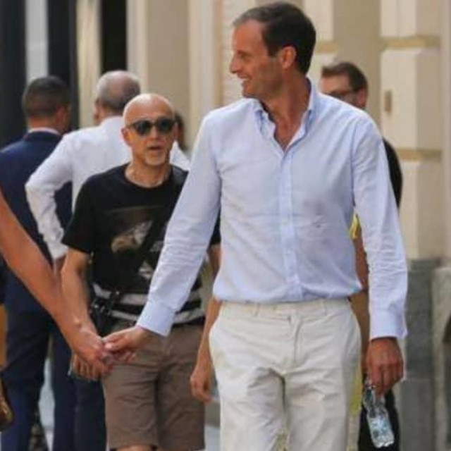 Max Allegri (desno) veliki je trener, ali i zavodnik