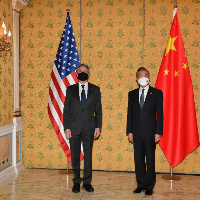 Antony Blinken i Wang Yi
