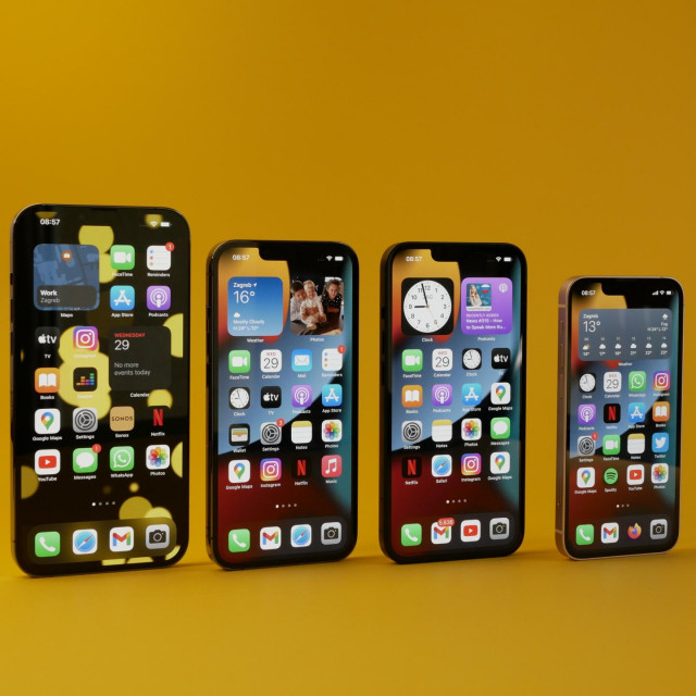 iPhone 13 Pro Max, iPhone 13 Pro, iPhone 13 i iPhone 13 mini
