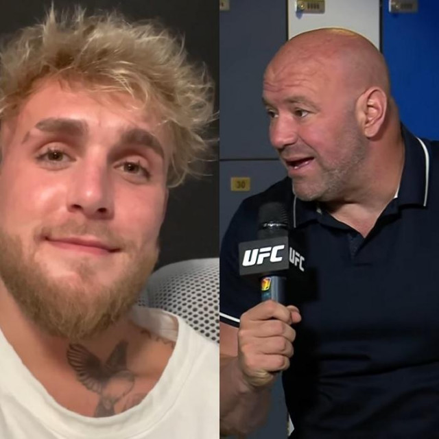 Jake Paul i Dana White