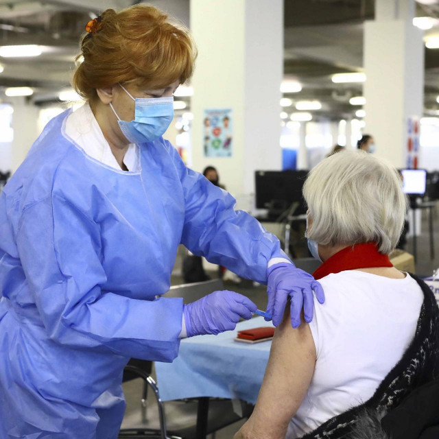 Cijepljenje na Velesajmu
