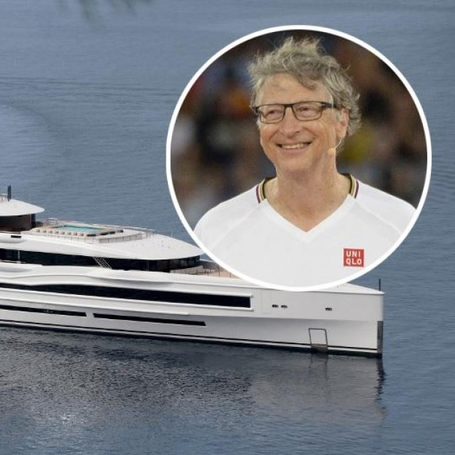 Bill Gates i njegova jahta