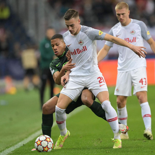 Luka Sučić je sa svojim Salzburgom poražen na gostovanju kod Wolfsburga u Ligi prvaka