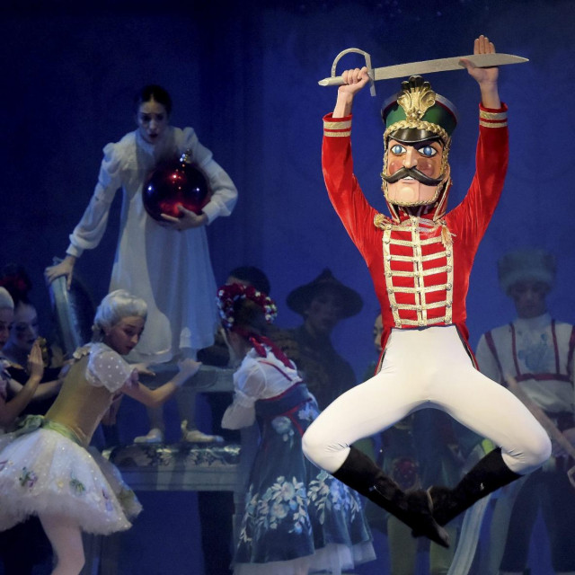 Prizor iz predstave.
