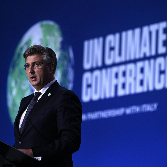 Andrej Plenković održao govor na konferenciji u Glasgowu
