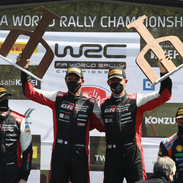 Sebastien Ogier i njegov suvozač Julien Ingrassia pobijedili su na prošlom hrvatskom WRC-u.
