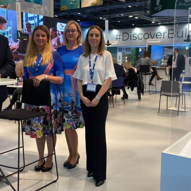 Kristjan Staničić i i direktorica HTZ-ovog predstavništva u Londonu Darija Reić
