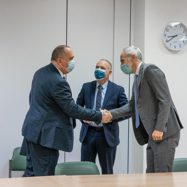 Tomislav Dulibić, Mihailo Janković i Mario Henjak
