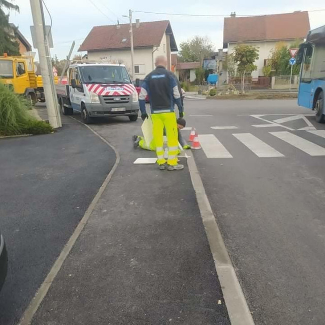 Radnici dotjeruju rotor u Resničkom Gaju
