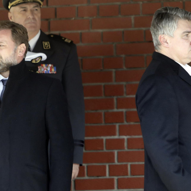 Mario Banožić i Zoran Milanović
