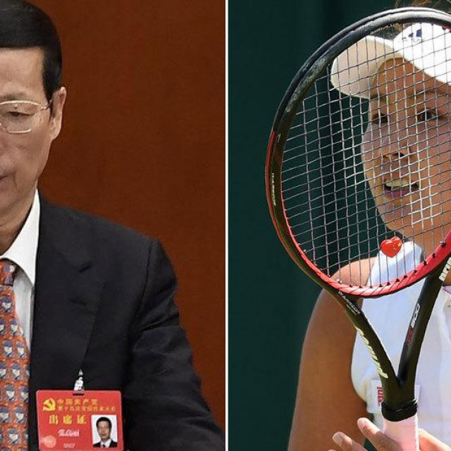 Zhang Gaoli i Peng Shuai
