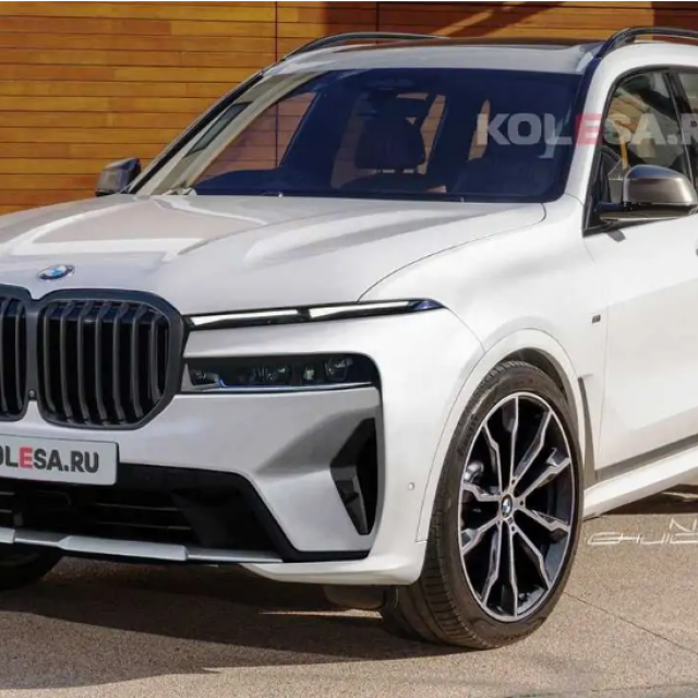 2023 BMW X7 Facelift (render)
