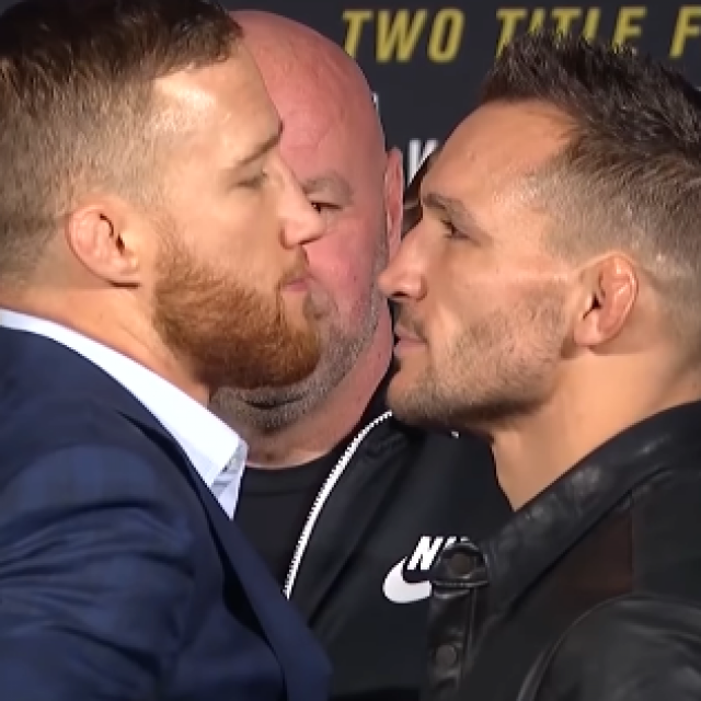 Justin Gaethje i Michael Chandler