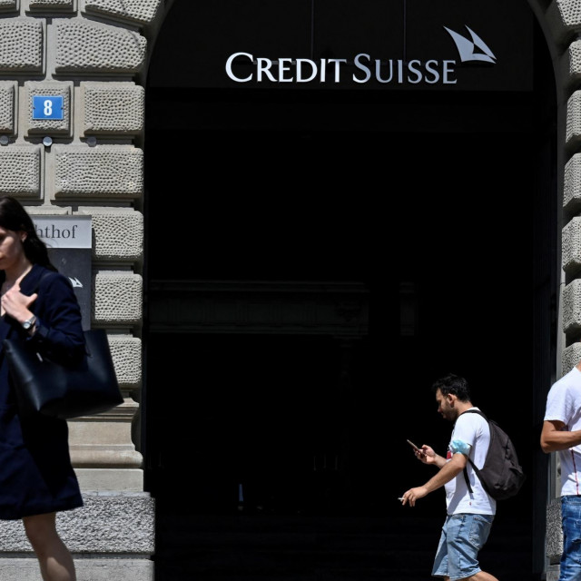Glavni ured banke Credit Suisse u Zurichu