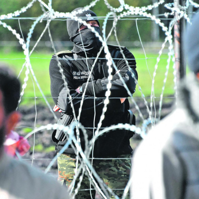 Migrantski kamp na granici između Bjelorusije i Poljske
