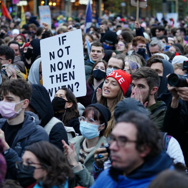Štrajk protiv klimatskih promjena u Glasgowu

