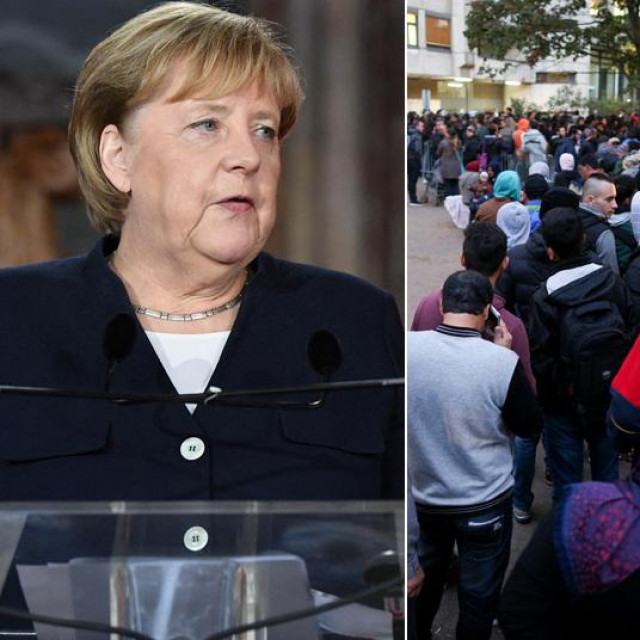 Angela Merkel, izbjeglice u Berlinu 2015. i Carolin Emcke
