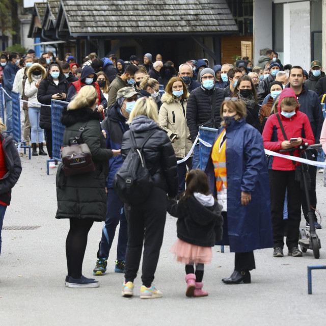 Cijepljenje na Zagrebačkom velesajmu
