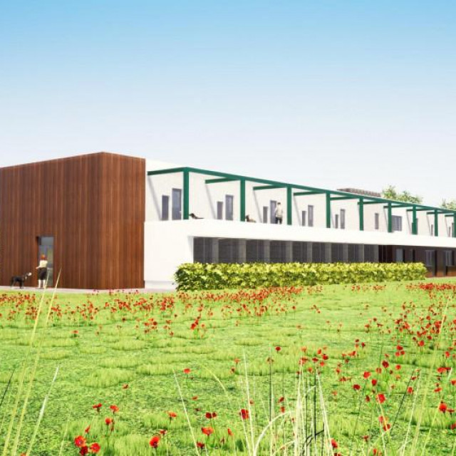 Zgrada budućeg oporavilišta
