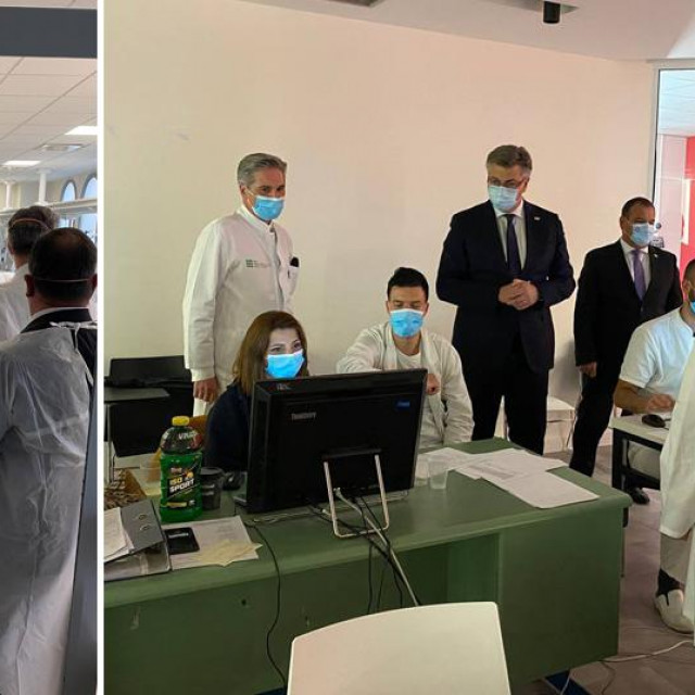 Andrej Plenković u posjetu KB Dubrava
