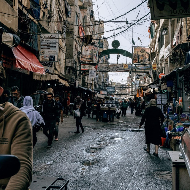 Prizor iz Bejruta, kamp za izbjeglice Shatila
