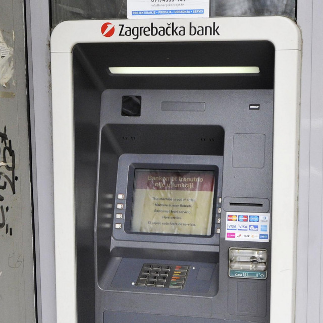 Bankomat Zagrebačke banke
