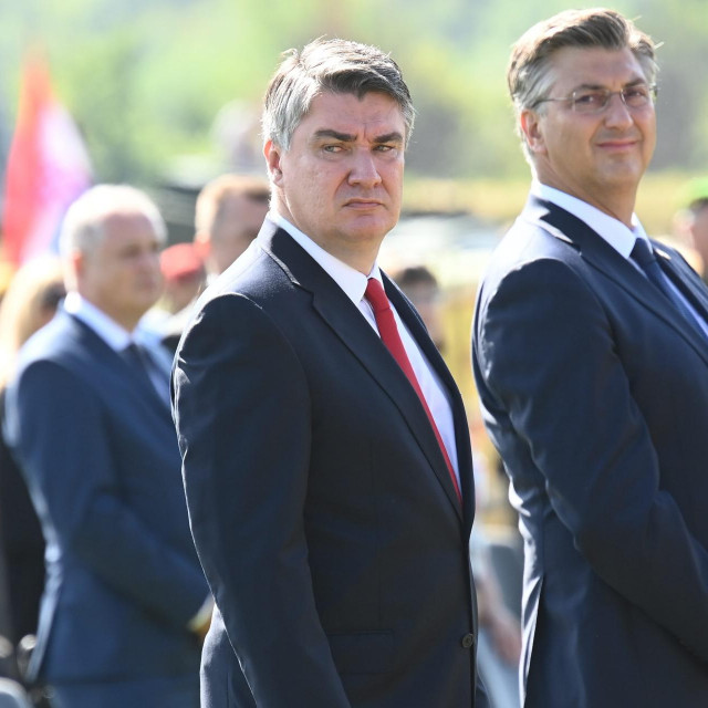 Zoran Milanović i Andrej Plenković
