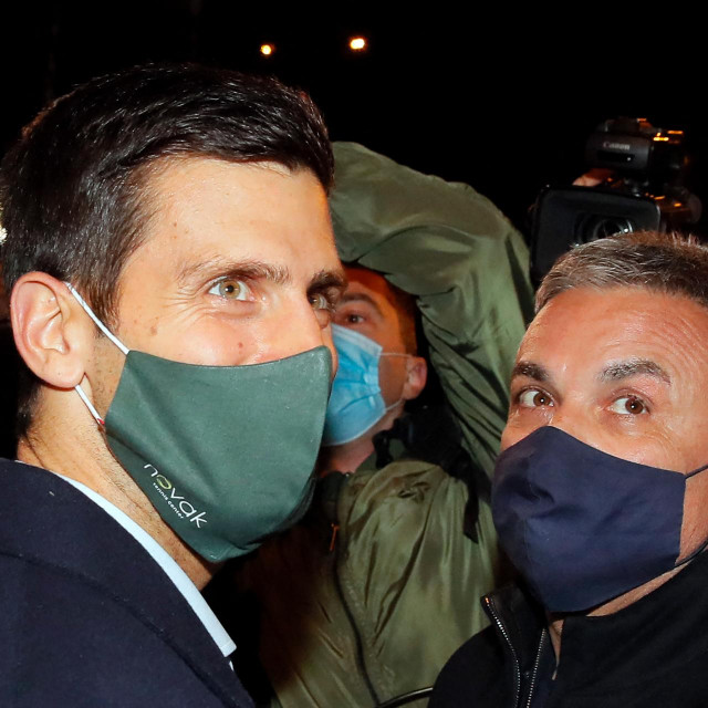 Novak i Srđan Đoković
