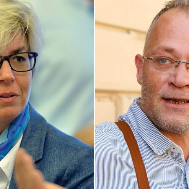 Sanja Barić i Zlatko Hasanbegović
